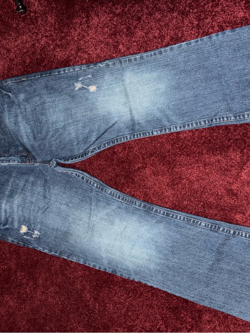 Aeropostale Men's Light Blue Bootcut Jeans